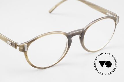 Hoffmann V7441 Understatement Luxusbrille, dafür authentisch & innovativ (Triplex-Horn®-Technik), Passend für Herren und Damen