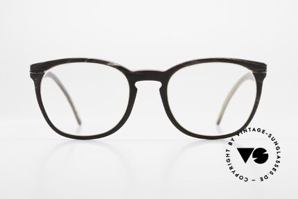 Hoffmann V7834 Weltweit Leichteste Hornbrille, einzigartige Naturhornbrille aus der V-Line Collection, Passend für Herren und Damen