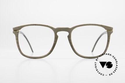 Hoffmann V7754 Naturhorn und Holz Brille, Meisterwerk by Hoffmann, handgemacht in Deutschland, Passend für Herren und Damen