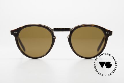 Matsuda 2811 Faltbare Panto-Sonnenbrille, eine Kostbarkeit aus den späten 80ern / frühen 90ern, Passend für Herren und Damen