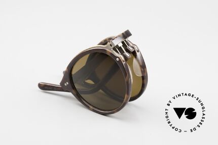 Matsuda 2811 Faltbare Panto-Sonnenbrille, KEINE RETROmode, sondern ein seltenes altes ORIGINAL, Passend für Herren und Damen