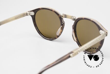 Matsuda 2811 Faltbare Panto-Sonnenbrille, ungetragenes EINZELSTÜCK für alle 'vintage' Liebhaber!, Passend für Herren und Damen