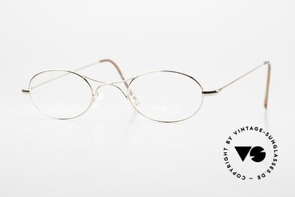 Braun Classics 201 Style Schubertbrille, Braun Classics Brille, Mod. 201 in Größe 44-23, Passend für Herren und Damen