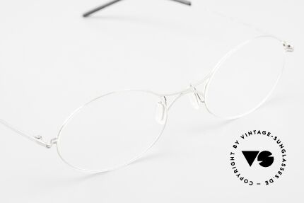 ByWP Wolfgang Proksch OXY Im Stile der Schubert Brille, Fassung = stainless steel, in Größe 49-20, 145mm, Passend für Herren und Damen