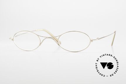 Lesca Ov.X Im Stile der Schubert Brille Details