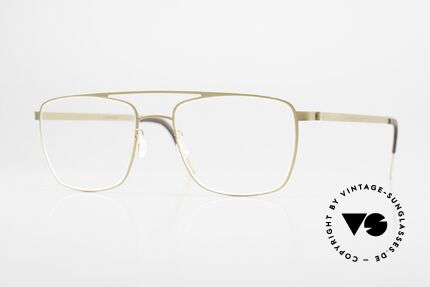 Lindberg 9595 Strip Titanium Vintage Designerbrille Men Details