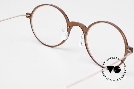 Lindberg 6508 NOW Vintage Designerbrille Unisex, ungetragenes Designerstück mit original Lindberg Etui, Passend für Herren und Damen