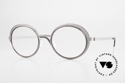 Lindberg 9732 Strip Titanium Damenbrille Designer Rund Details