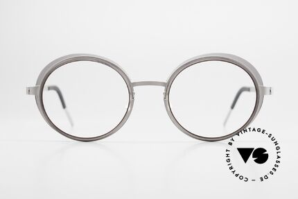 Lindberg 9732 Strip Titanium Damenbrille Designer Rund, Modell 9732, T407, Größe 49/20, Bügel 135, Color 05, Passend für Damen