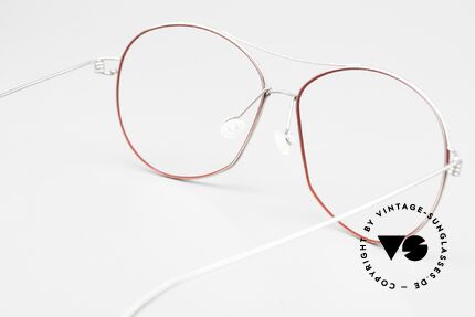 Brillen Lindberg Coco Air Titan Rim Titanium Fassung Für Damen