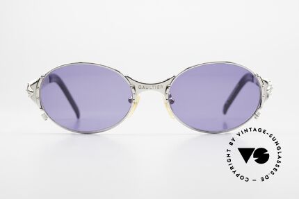 Jean Paul Gaultier 56-5106 Designer Sonnenbrille 1997, Spitzen-Qualität wie aus einem Guss (made in Japan), Passend für Herren und Damen