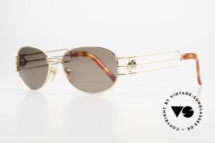 Jean Paul Gaultier 58-5108 Steampunk 90er Sonnenbrille, unbeschreibliche Spitzenqualität (Muss man fühlen!), Passend für Herren und Damen