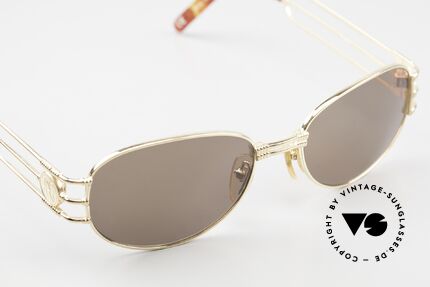 Jean Paul Gaultier 58-5108 Steampunk 90er Sonnenbrille, die Sonnengläser (100% UV) sind ggf. beliebig ersetzbar, Passend für Herren und Damen