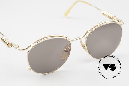 Jean Paul Gaultier 56-9174 Industrial 90er Sonnenbrille, ungetragen; wie alle unsere alten Gaultier Brillen, Passend für Herren und Damen