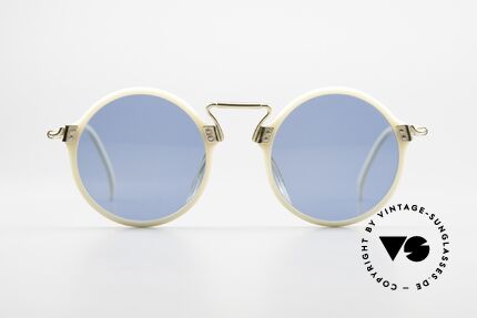 Jean Paul Gaultier 56-9271 Designer Sonnenbrille Rund, klassische runde Form interpretiert von JP Gaultier, Passend für Herren und Damen