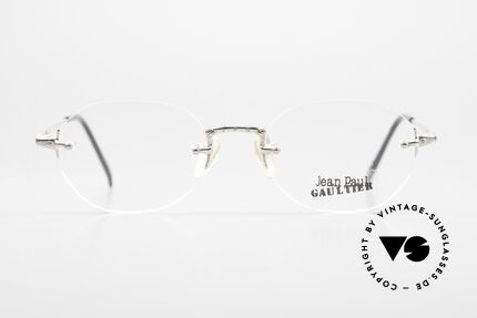 Jean Paul Gaultier 55-4671 Randlose JPG Designerbrille, schlichte Randlos-Brille; dennoch markant & originell, Passend für Herren und Damen Jean Paul Gaultier 55-4671 Randlose JPG Designerbrille, schlichte Randlos-Brille; dennoch markant & originell, Passend für Herren und Damen