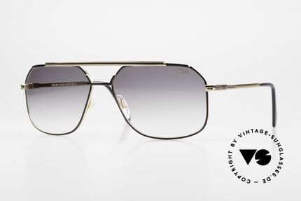 Cazal 9081 Designer Sonnenbrille Gold Details