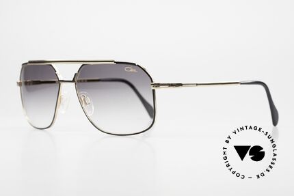 Cazal 9081 Designer Sonnenbrille Gold, aktuelle CAZALs sind inspiriert von den 80er Originalen, Passend für Herren