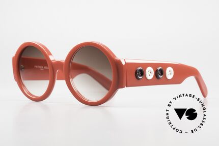 Patrick Kelly Pop Corn 01 80er Haute Couture Brille, Kenner wissen um den Einfluss P. Kellys auf die HC, Passend für Damen