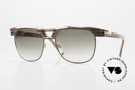 Cazal 9065 Designer Sonnenbrille Unisex, Cazal Sonnenbrille, Modell 9065, Farbe 002; Gr. 54/17, Passend für Herren und Damen