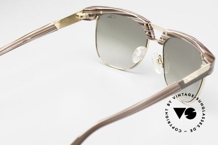 Cazal 9065 Designer Sonnenbrille Unisex, Fassung (vergoldet) kann auch optisch verglast werden, Passend für Herren und Damen