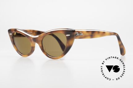 Ray Ban Lisbon B&L USA Cateye Sonnenbrille, Bausch&Lomb Fabrikat aus den 80ern; Modell W0961, Passend für Damen Ray Ban Lisbon B&L USA Cateye Sonnenbrille, Bausch&Lomb Fabrikat aus den 80ern; Modell W0961, Passend für Damen