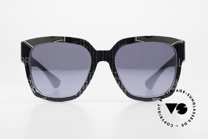 W-Eye YS102 Holzbrille aus Italien, tatsächlich gefertigt aus 0,5 mm starken Holzfolien, Passend für Herren und Damen