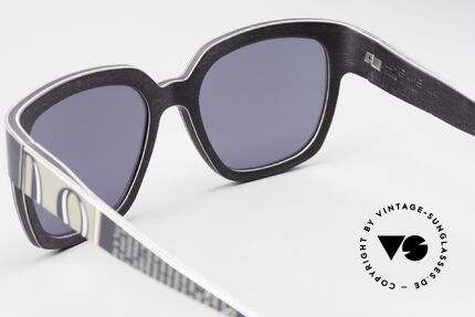 W-Eye YS102 Holzbrille aus Italien, Größe: medium, Passend für Herren und Damen