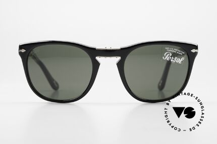 Persol 3028 Folding Faltbare Sonnenbrille Unisex, aktuelle Kollektion in Anlehnung an die Persol RATTIS, Passend für Herren und Damen