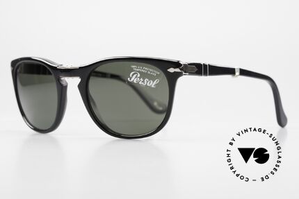 Persol 3028 Folding Faltbare Sonnenbrille Unisex, Steve McQueen machte die alten Persol-RATTI legendär, Passend für Herren und Damen