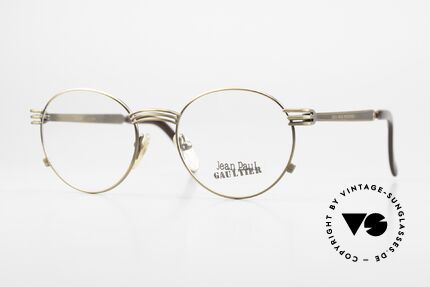 Jean Paul Gaultier 55-3174 Designer Vintage Brille 90er Details