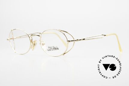 Jean Paul Gaultier 55-3175 Tupac 2Pac Vintage Brille, wie z.B. auf dem Album-Cover "Loyal to the Game", Passend für Herren