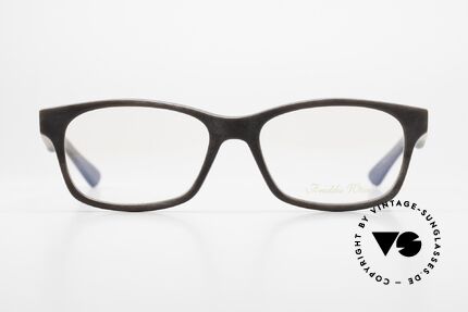 Freddie Wood CL9 Echtes Büffelhorn Handmade, Luxusbrille, Modell CL9, C2 in Größe 53-17, 140, Passend für Herren