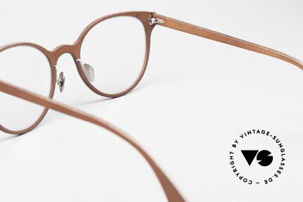 Lucas de Stael Minotaure Thin 05 Luxusbrille Mit Lederüberzug, Größe: medium, Passend für Damen