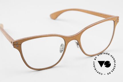 Lucas de Stael Minotaure Thin 04 Damenbrille Mit Leder, ungetragen von 2017; Lieferung in einem de Staël Etui, Passend für Damen