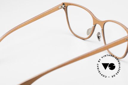 Lucas de Stael Minotaure Thin 04 Damenbrille Mit Leder, diese Fassung ist beliebig verglasbar (gleitsichtfähig), Passend für Damen