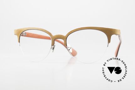 Lucas de Stael Pégase Nylor 12 Nylor-Brille Lederüberzug, LUCAS de STAËL Brille, Pégase Nylor 12, Gr. 49/19, Passend für Damen