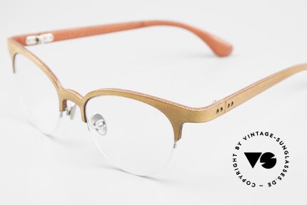 Lucas de Stael Pégase Nylor 12 Nylor-Brille Lederüberzug, Pégase Collection: Nylor Fassung mit Nasenstegen, Passend für Damen