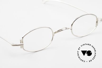 Lunor X 03 PP Platin-Plattierte Fassung, ein altes, ungetragenes LUNOR Einzelstück, RARITÄT, Passend für Herren und Damen