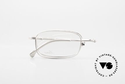 Lunor XXV Folding 01 Faltbare Eckige Brille Unisex, Größe: small, Passend für Herren und Damen