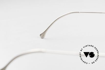 Lunor XX 405 Telescopic Panto Brille Platin Satiniert, Größe: small, Passend für Herren und Damen