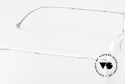 Lunor XX 405 Telescopic Panto Brille Platin Satiniert, Größe: small, Passend für Herren und Damen