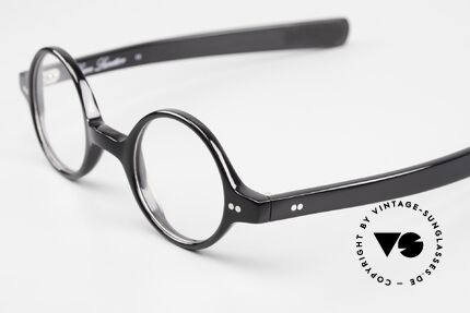 Lesca P60 Runde Brille Damen & Herren, hochwertigste Materialien und Fertigungsqualität, Passend für Herren und Damen