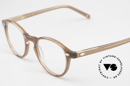 Lesca Sosi Zeitlose Unisex Brille, schöne Azetat-Brille, made in France, handgemacht, Passend für Herren und Damen