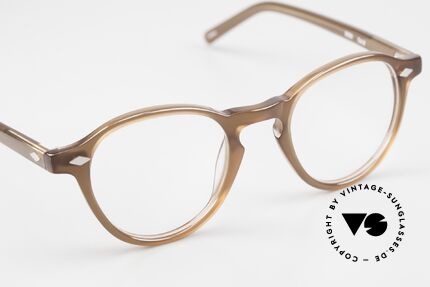 Lesca Sosi Zeitlose Unisex Brille, daher erstmalig in unserem vintage Brillensortiment, Passend für Herren und Damen
