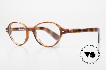 Lesca P42 Klassische Brille Unisex, eine Neuauflage der alten 60er Jahre Lesca Brillen, Passend für Herren und Damen