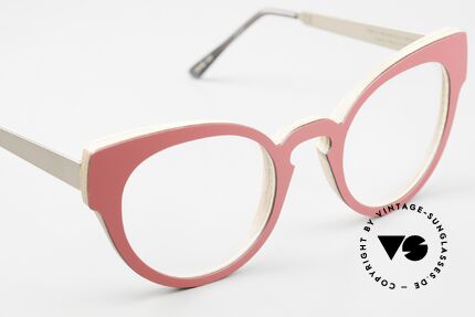 Nina Mur Liliana Echtholzbrille Aus Madrid, ungetragenes Exemplar aus der 2018er Kollektion, Passend für Damen