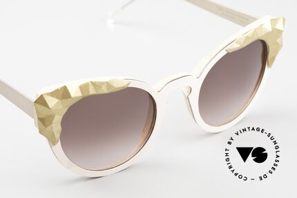 Nina Mur Liliana Damen Sonnenbrille Echtholz, ungetragenes Exemplar aus der 2018er Kollektion, Passend für Damen