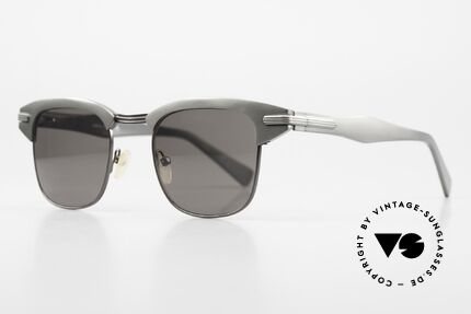 Lesca John.F. Markante Sonnenbrille Men, eine Neuauflage der alten 60er Jahre Lesca Brillen, Passend für Herren