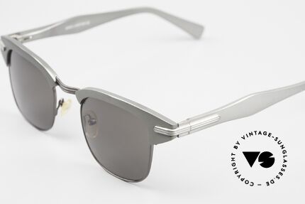 Lesca John.F. Markante Sonnenbrille Men, hochwertige Aluminium-Fassung + Federscharniere!, Passend für Herren